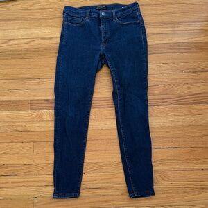 Banana Republic Deep Blue Women's Sculpt Skinny Jeans